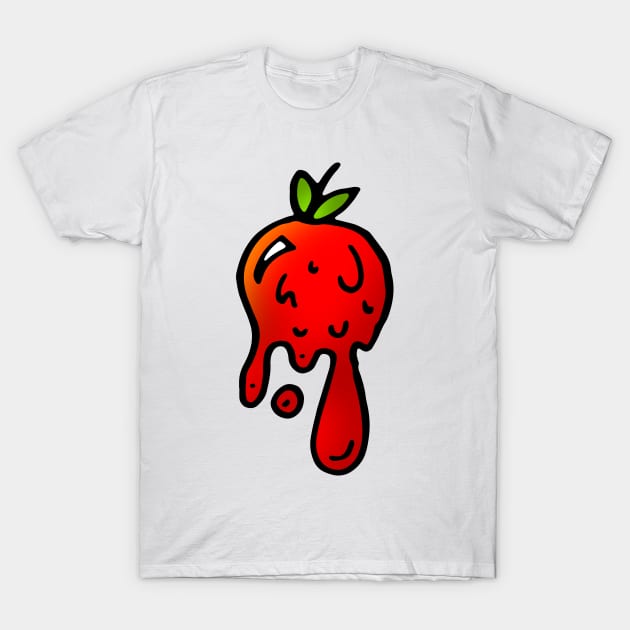 Juicy Apple Doodle T-Shirt by VANDERVISUALS